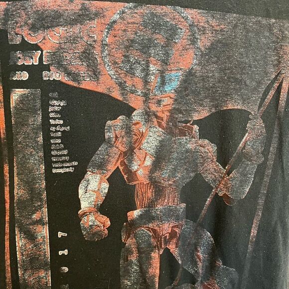 Men’s very Distressed Champion Logic Joey Badass Everybody’s Tour T-shirt. M. - Picture 9 of 10